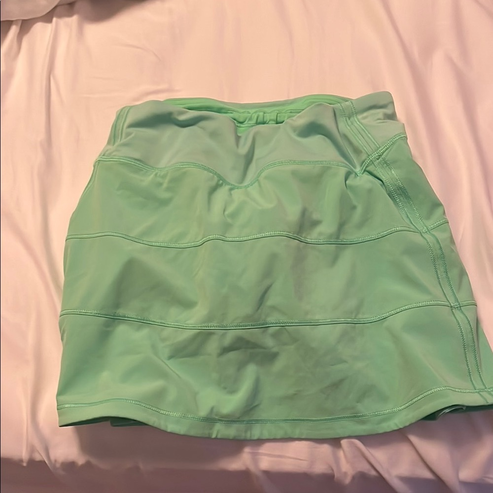 Lululemon Athletica Mint Green Mini Skirt